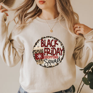 Black Friday Shopping Squad Sweatshirt - Trendznmore