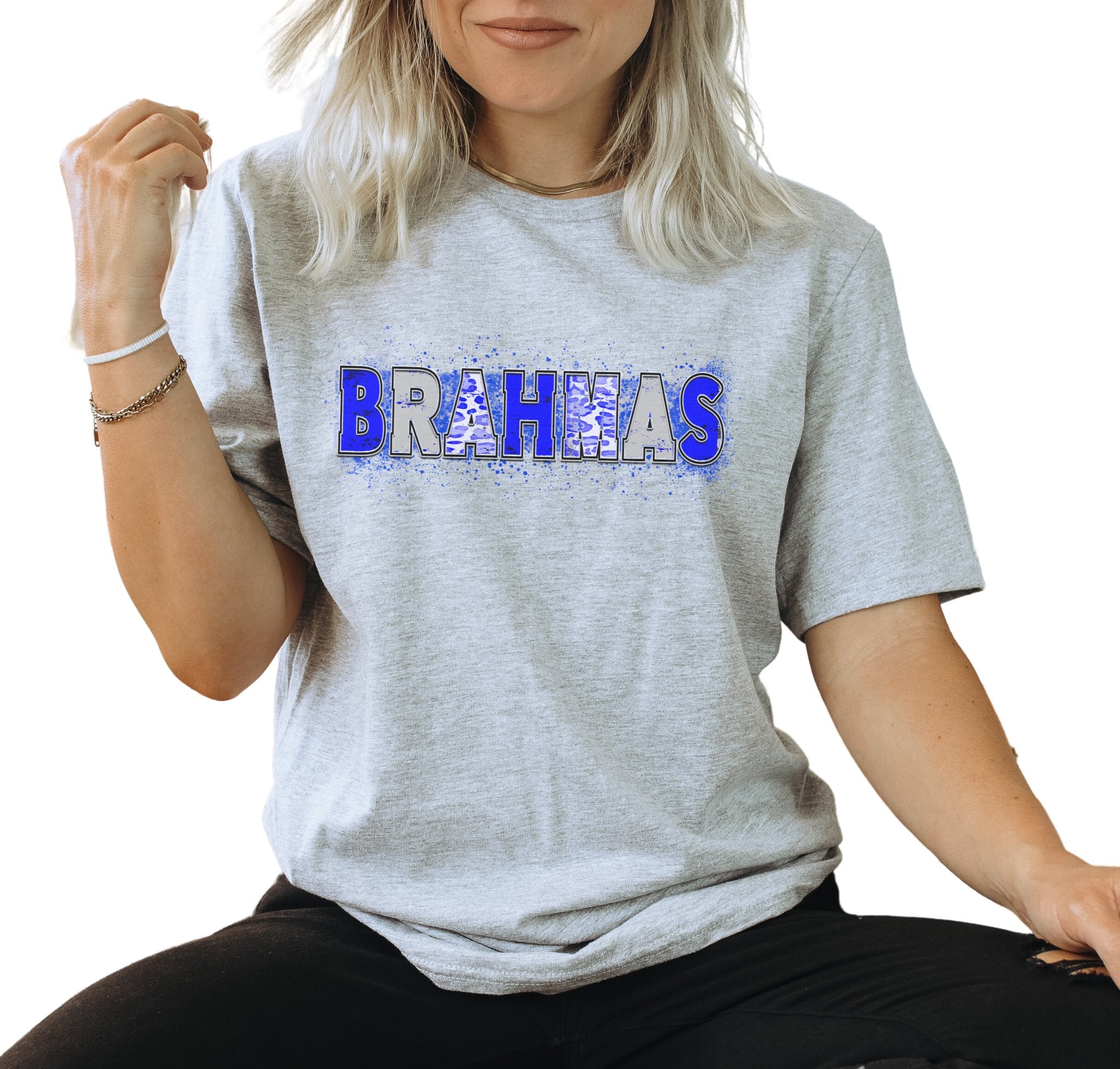 Brahmas Adult T-Shirt - Trendznmore