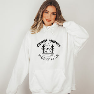 Camp More Worry Less Unisex Hoodie - Trendznmore