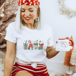 Christmas Coffee Lover T-Shirt - Trendznmore