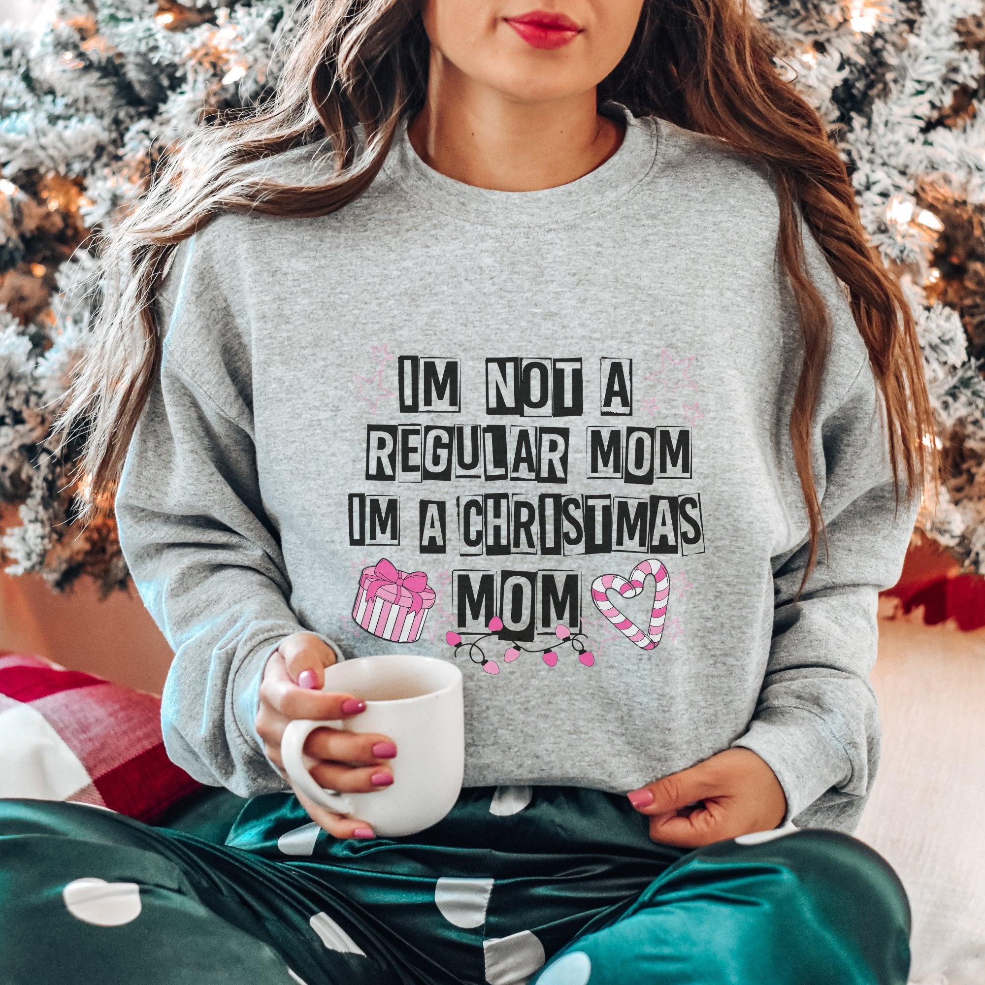 Christmas Mom Sweatshirt - Trendznmore