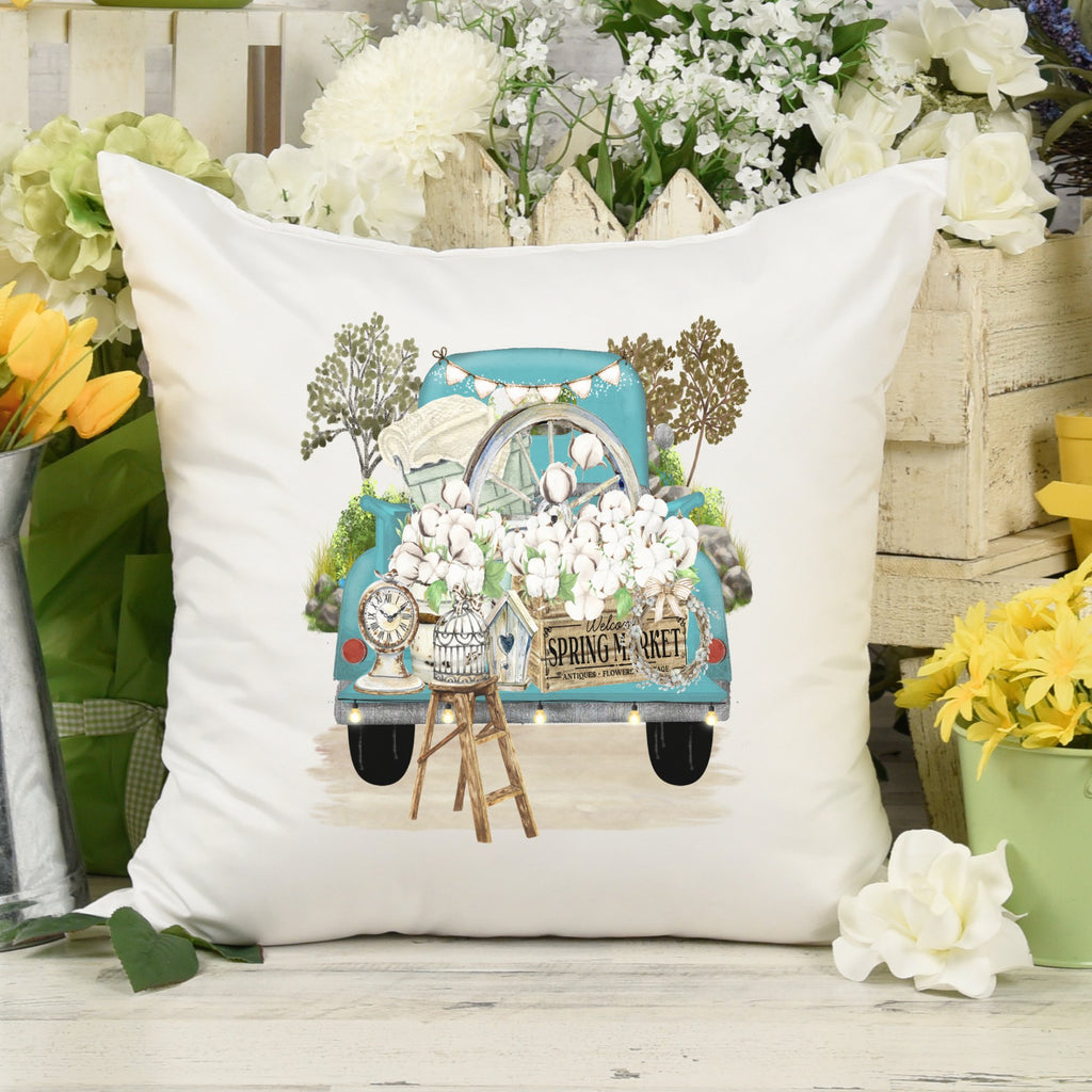 Cotton Spring Market Pillow Cover - Trendznmore