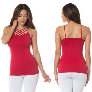 Criss-Cross Front Cami - Trendznmore