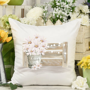 Daisy Crate Pillow Cover - Trendznmore