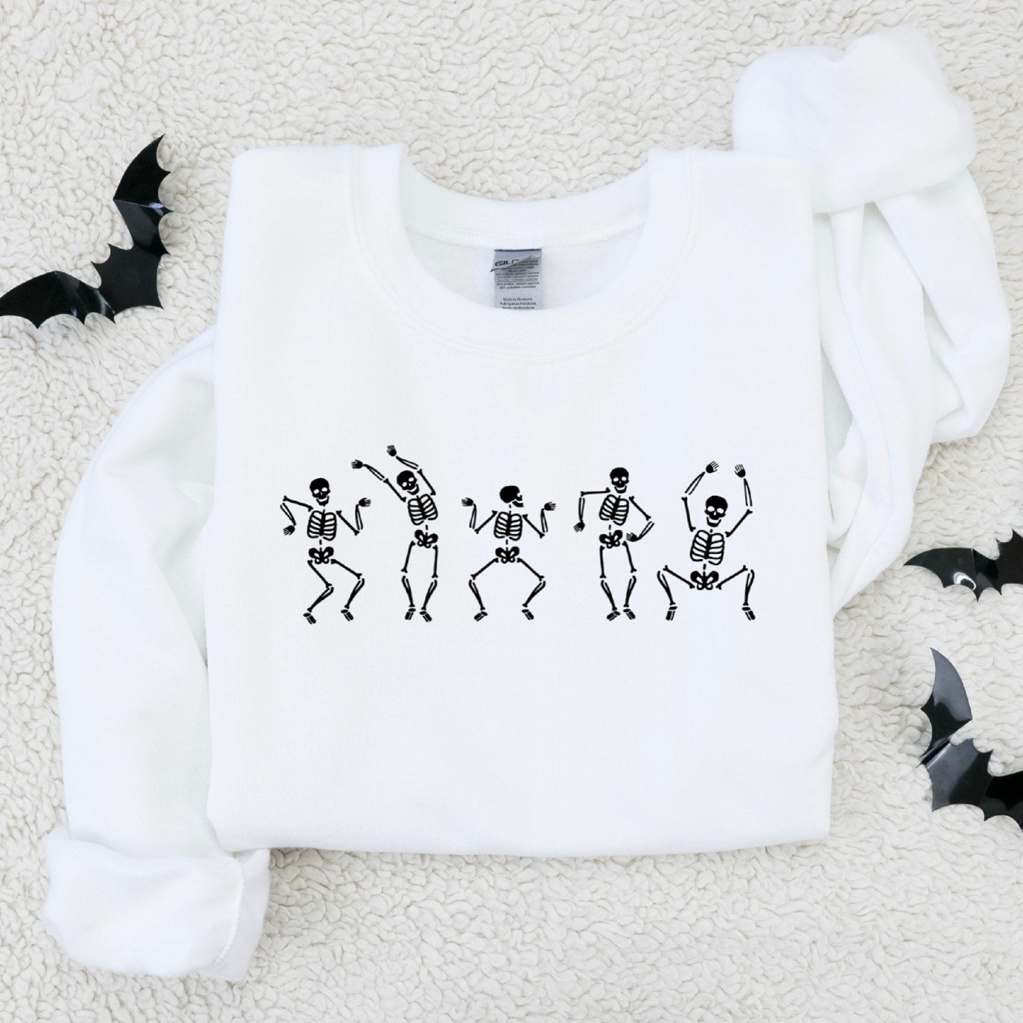 Dancing Skeletons Halloween Sweatshirt - Trendznmore