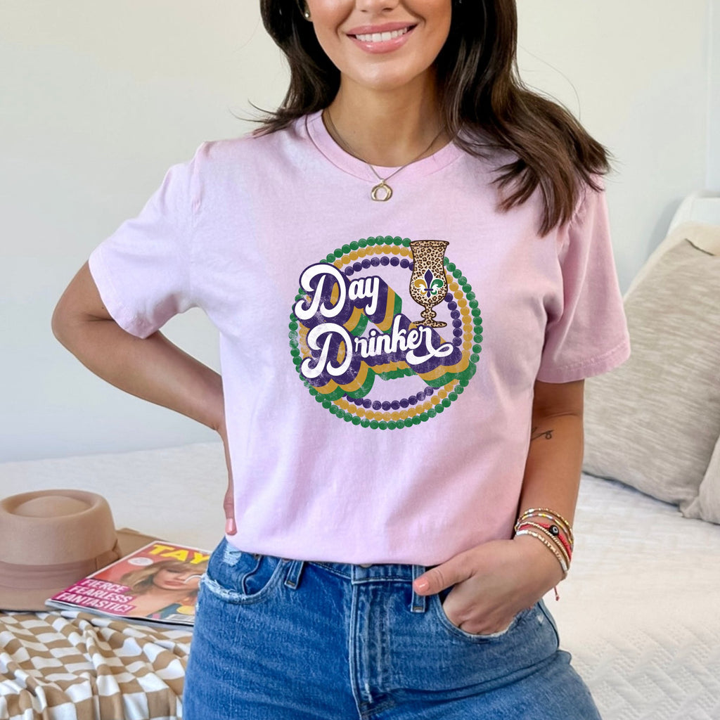 Day Drinker Mardi Gras T-Shirt - Trendznmore