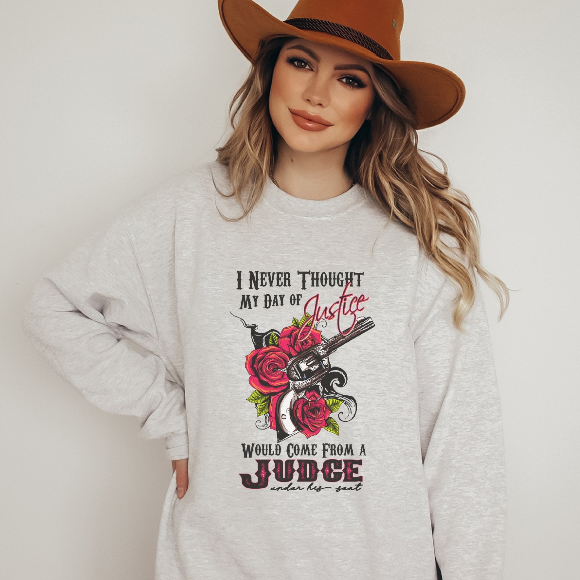 Day of Justice Crewneck Sweatshirt - Trendznmore