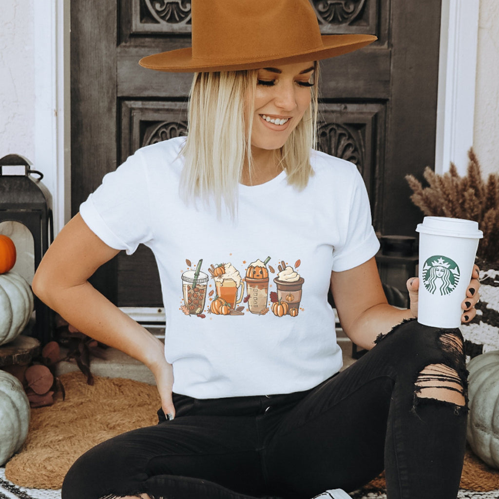 Fall Coffee Lover T-Shirt - Trendznmore