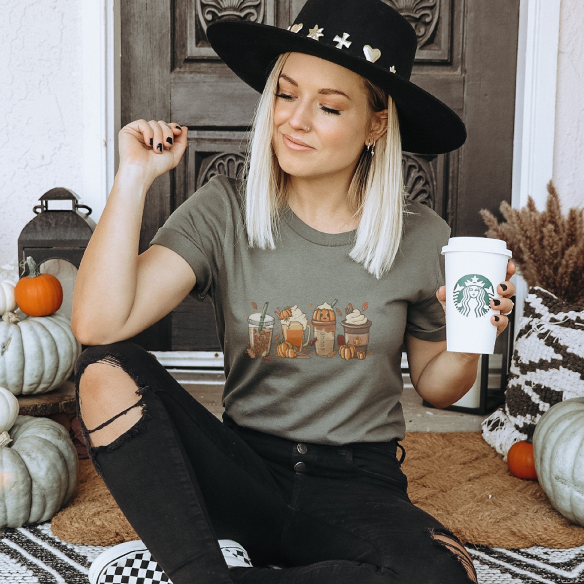 Fall Coffee Lover T-Shirt - Trendznmore