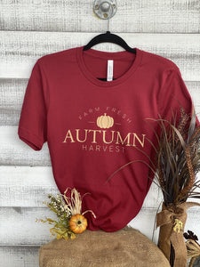 Farm Fresh Autumn Harvest T-Shirt - Trendznmore
