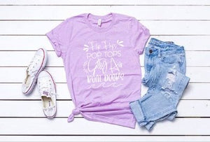 Flip Flops Pop Tops Bella Canvas T-Shirt - Trendznmore