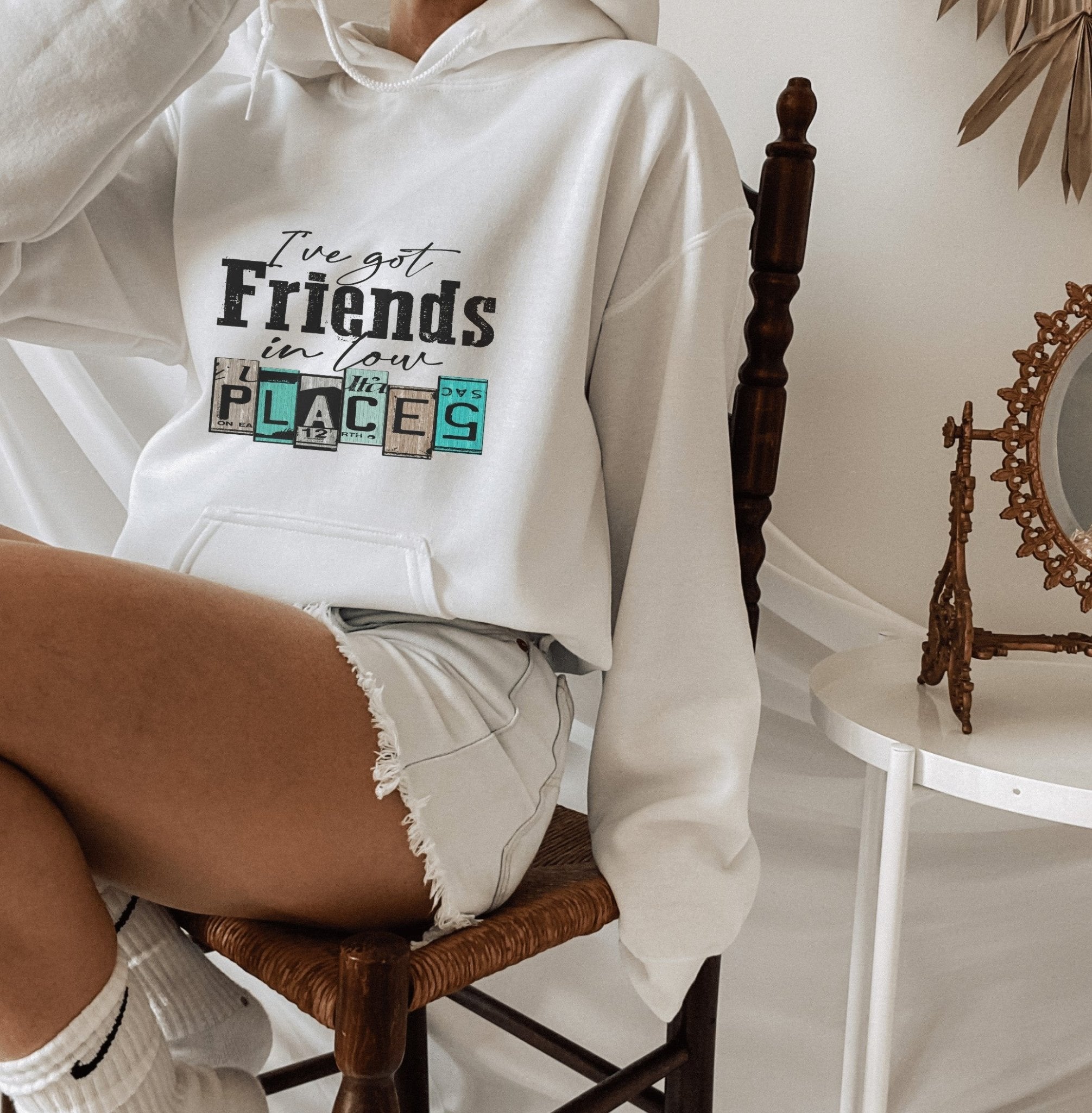 Friends in Low Places Hoodie - Trendznmore