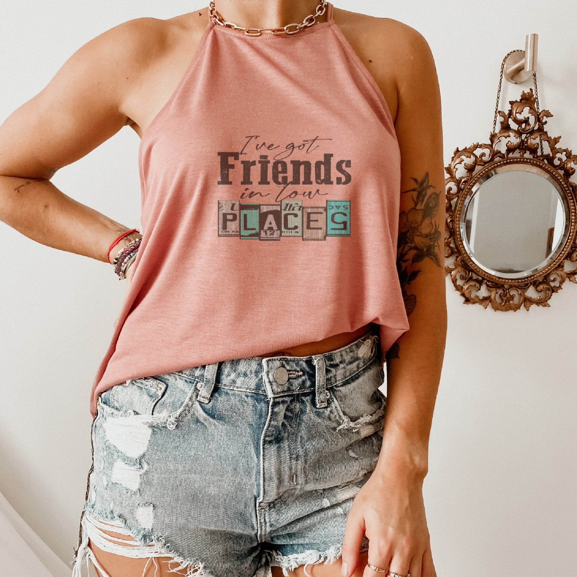 Friends in Low Places Tank Top - Trendznmore