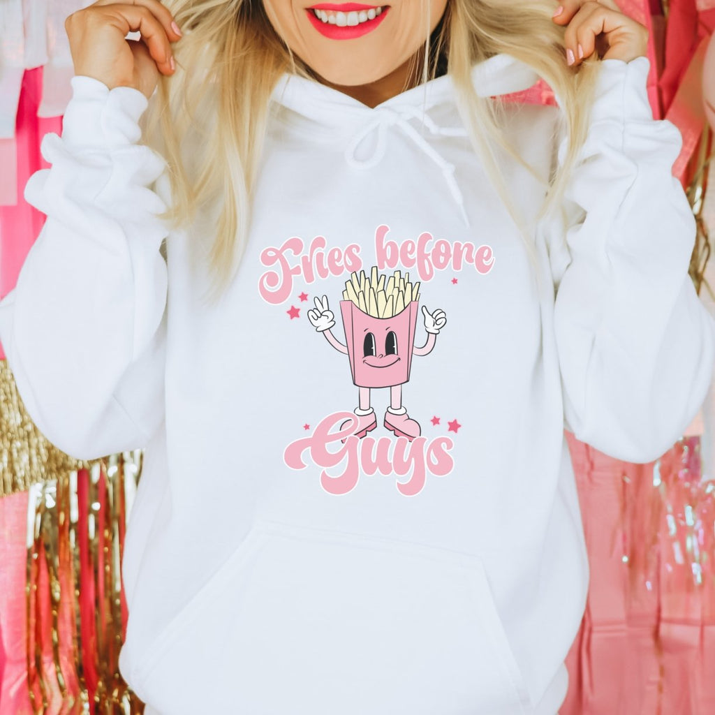 Fries Before Guys Valentine Hoodie - Trendznmore