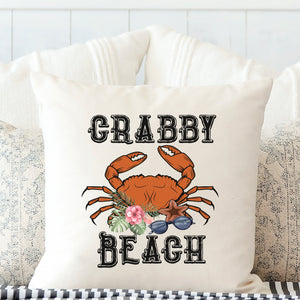 Grabby Beach Pillow Cover - Trendznmore