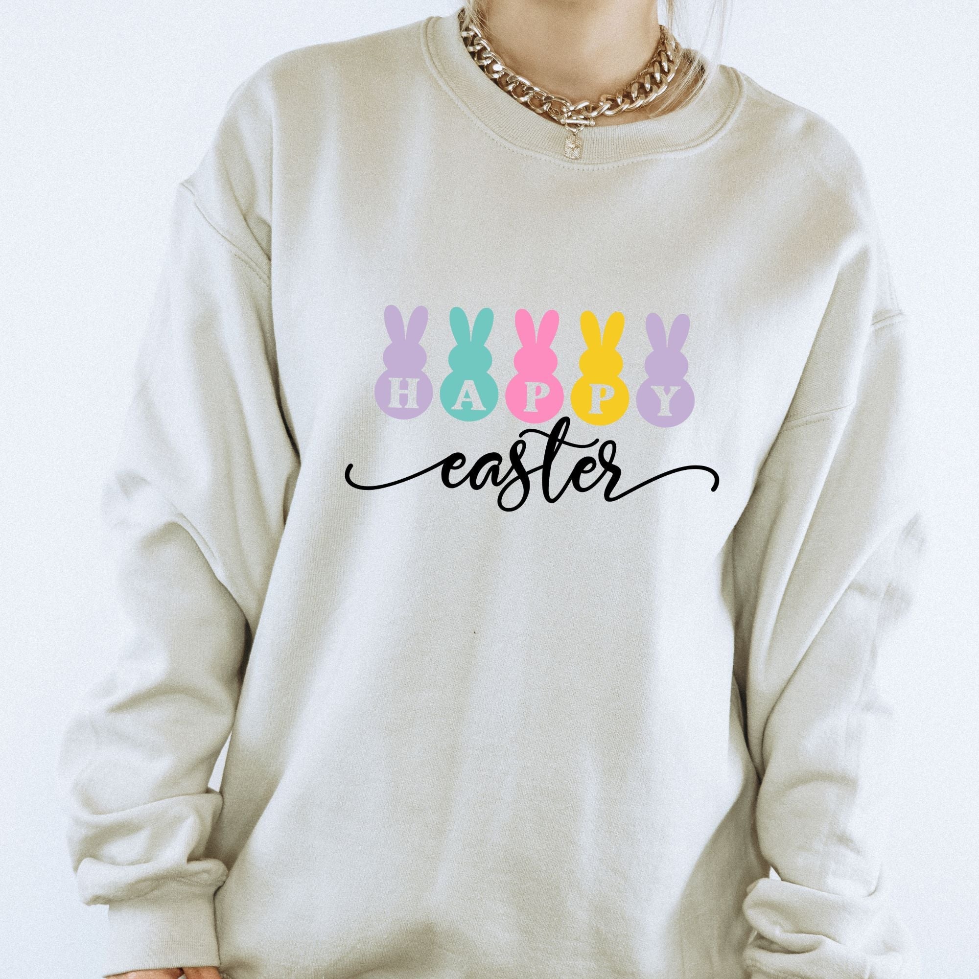 Happy Easter Crewneck Sweatshirt - Trendznmore