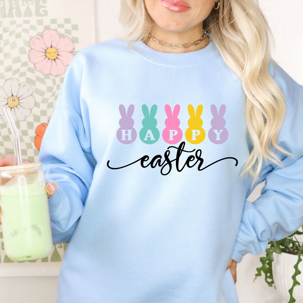 Happy Easter Crewneck Sweatshirt - Trendznmore