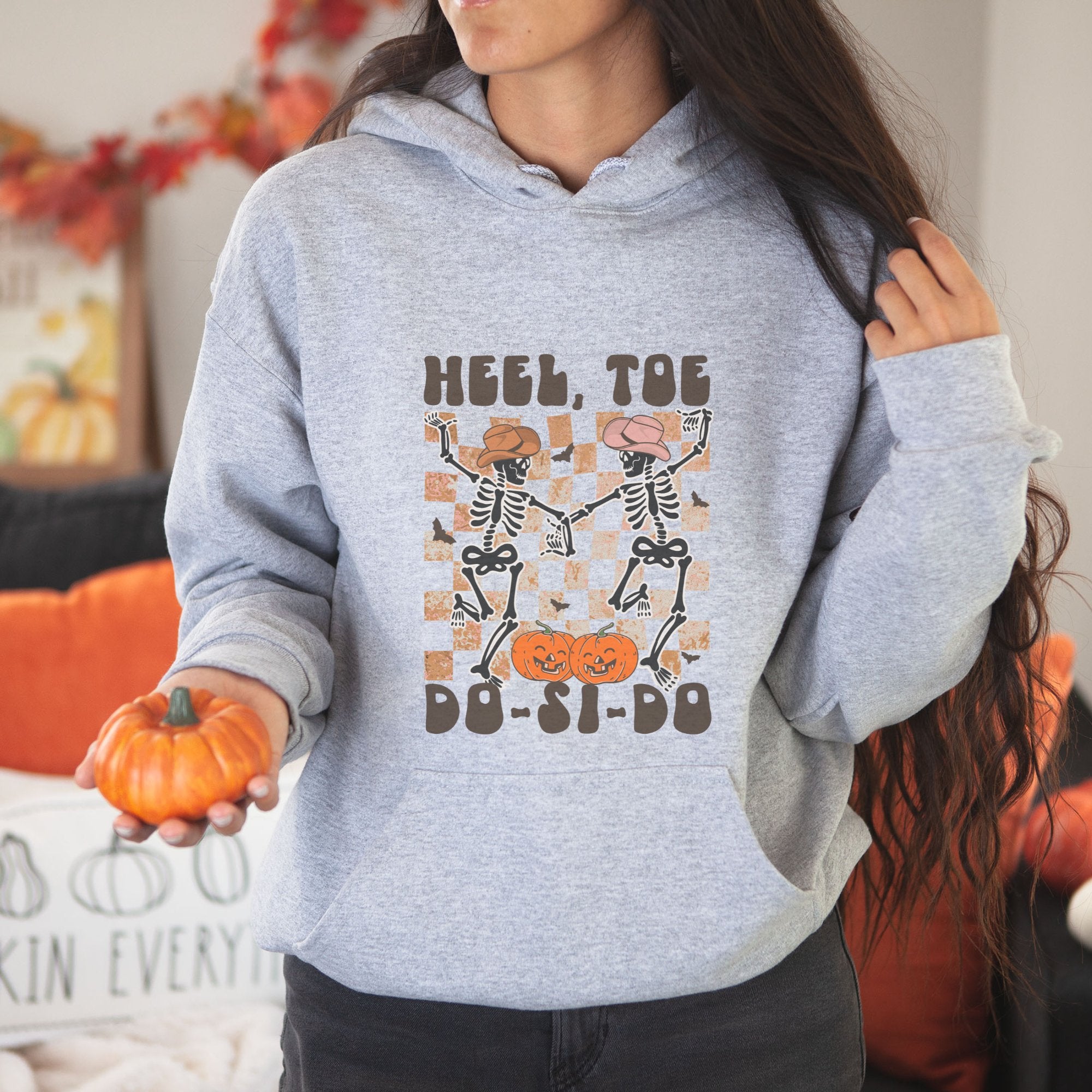 Heel Toe Do-Si-Do Western Halloween Hoodie - Trendznmore
