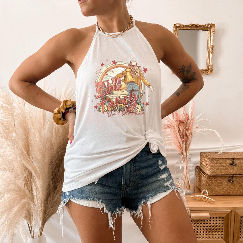 Here's Your One Chance Fancy Western Tank Top - Trendznmore