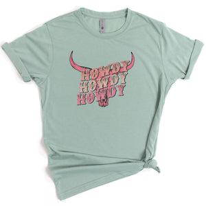 Howdy Longhorn T-Shirt - Trendznmore