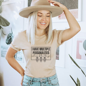 I Have Multiple Personalities T-Shirt - Trendznmore