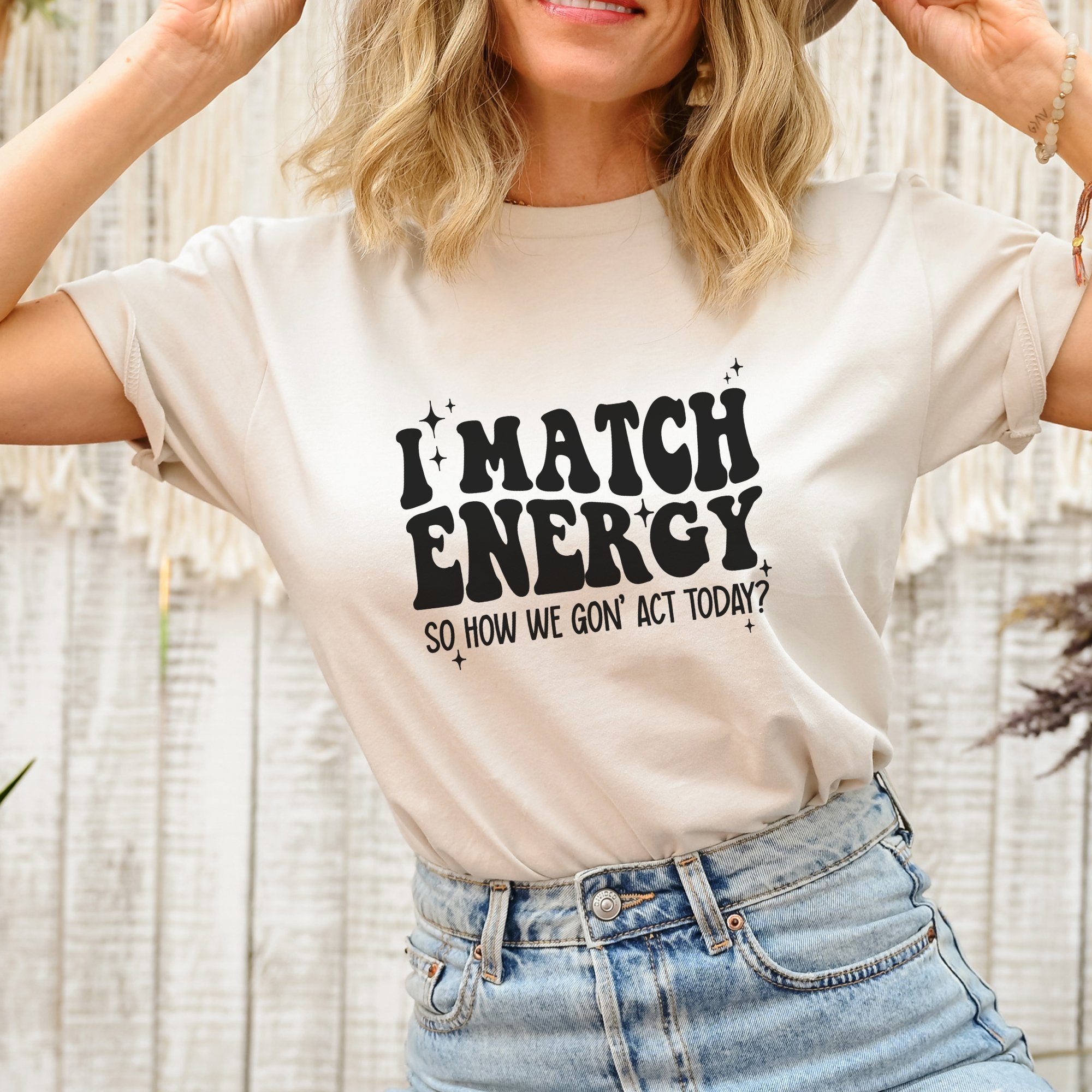 I Match Energy T-Shirt - Trendznmore