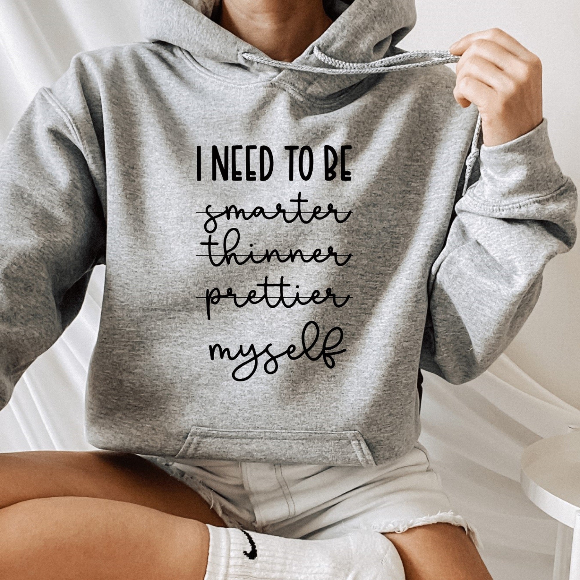 I Need to be Myself Hoodie - Trendznmore
