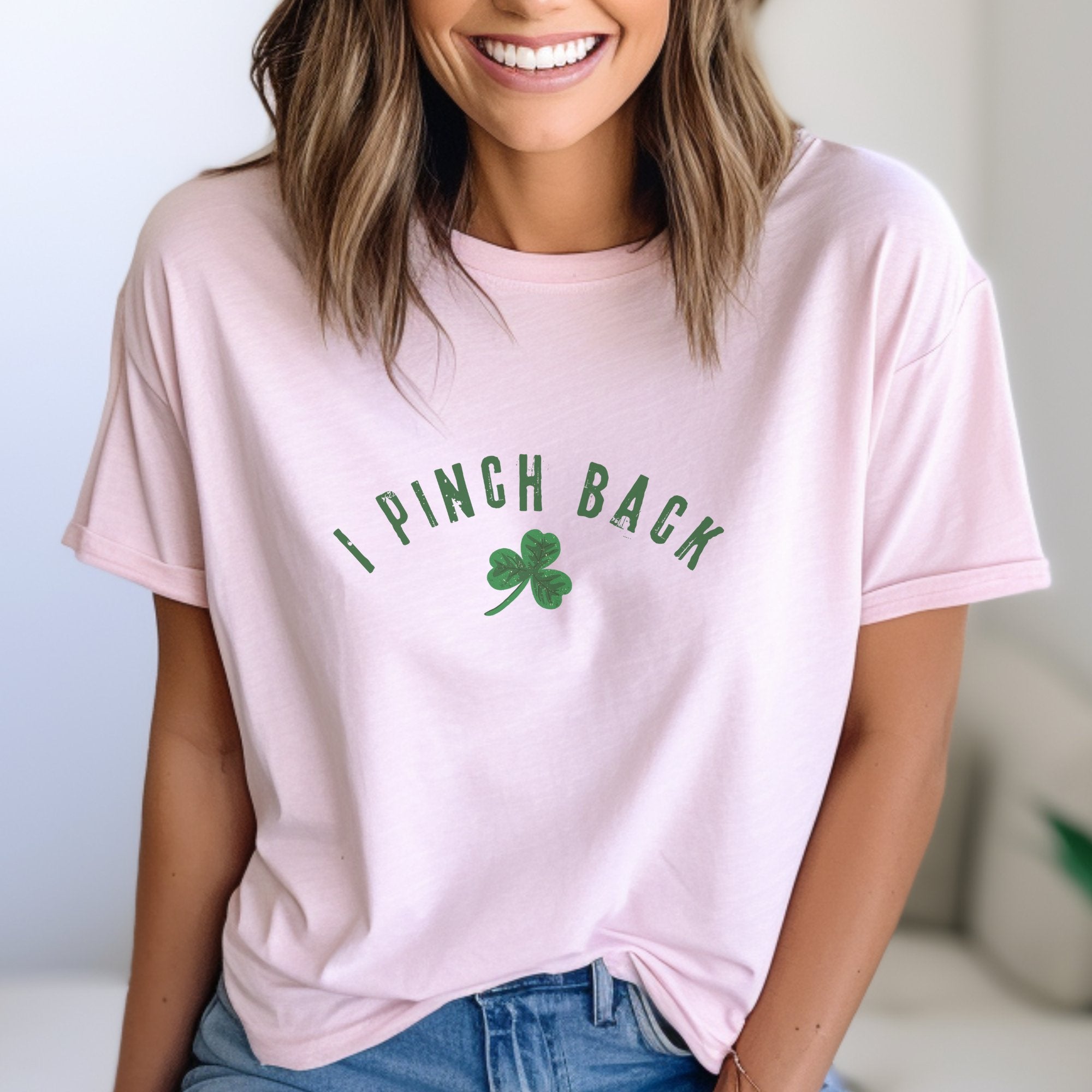 I Pinch Back Funny St. Patrick's Day T-Shirt (S-2XL) - Trendznmore