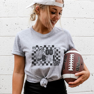 It's a Football Kind of Day Graphic T-Shirt - Trendznmore