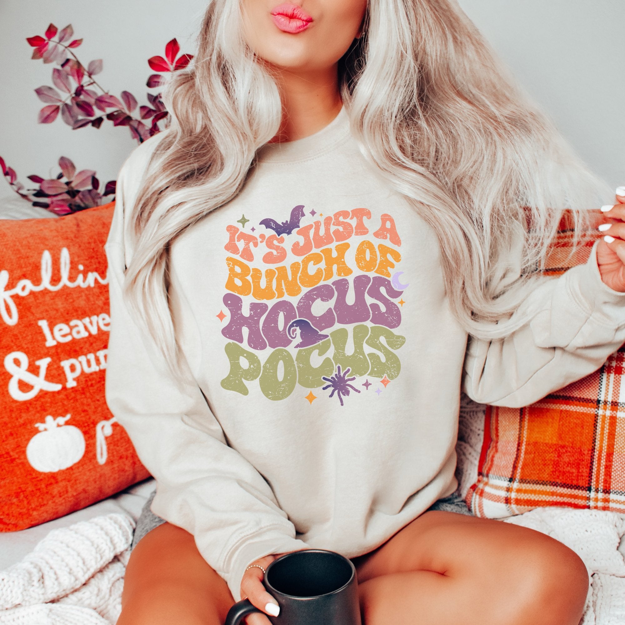 It's Just a Bunch of Hocus Pocus Halloween Sweatshirt - Trendznmore