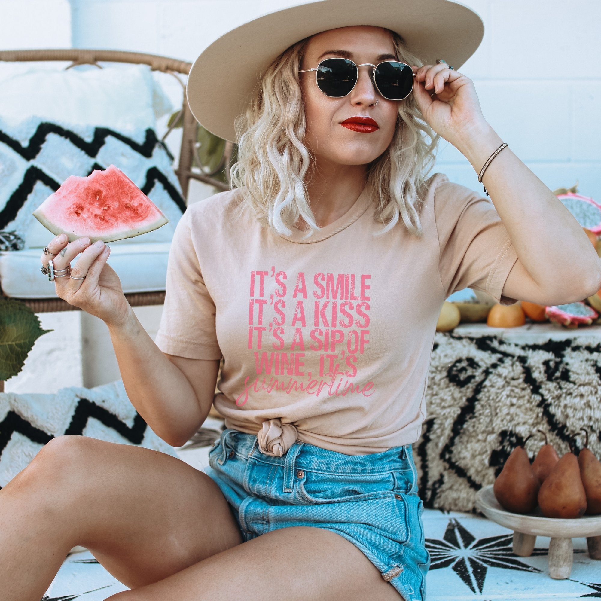 It's Summertime Western Graphic T-Shirt - Trendznmore