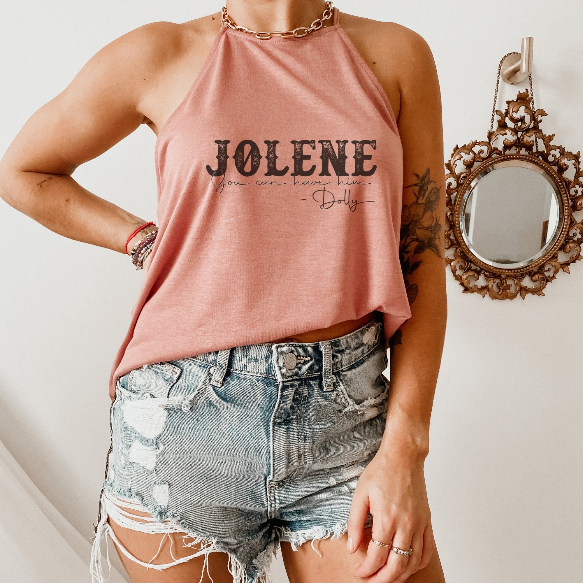 Jolene You Can Have Him Bella Canvas Flowy Tank Top - Trendznmore
