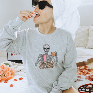 Kinda Broke Kinda Bougie Crewneck Sweatshirt - Trendznmore