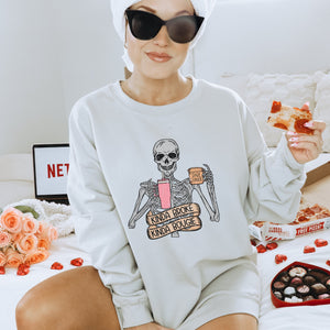 Kinda Broke Kinda Bougie Crewneck Sweatshirt - Trendznmore