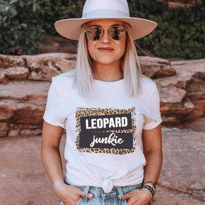 Leopard Junkie Western Graphic T-Shirt - Trendznmore