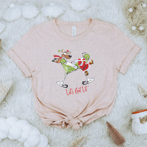 Let's Get Lit Christmas T-shirt - Trendznmore