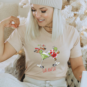 Let's Get Lit Christmas T-shirt - Trendznmore