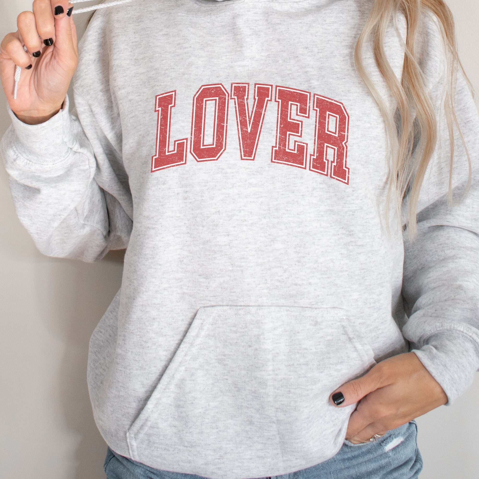 Lover Valentines Graphic Hoodie - Trendznmore