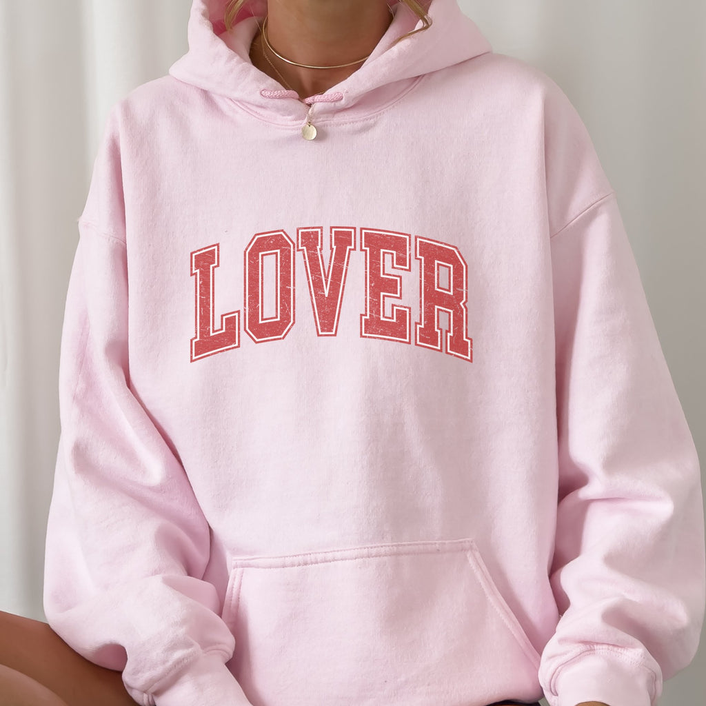 Lover Valentines Graphic Hoodie - Trendznmore
