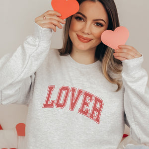 Lover Valentines Graphic Sweatshirt - Trendznmore