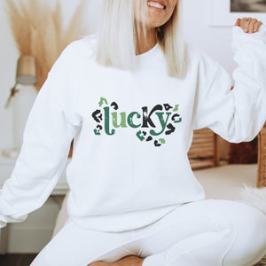 Lucky St. Patrick's Day Crewneck Sweatshirt (S-2XL) - Trendznmore