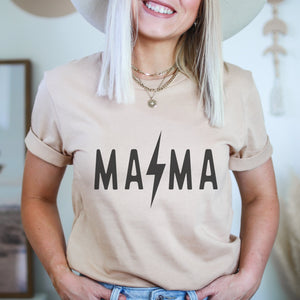 MAMA Lightening Bolt T-Shirt - Trendznmore