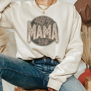 Mama Western Camo Crewneck Sweatshirt - Trendznmore