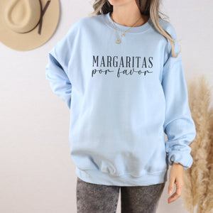 Margaritas Por Favor Crewneck Sweatshirt - Trendznmore