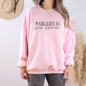 Margaritas Por Favor Crewneck Sweatshirt - Trendznmore