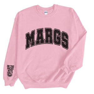 MARGS Varsity w/ Sleeve Design Sweatshirt - Trendznmore