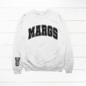 MARGS Varsity w/ Sleeve Design Sweatshirt - Trendznmore