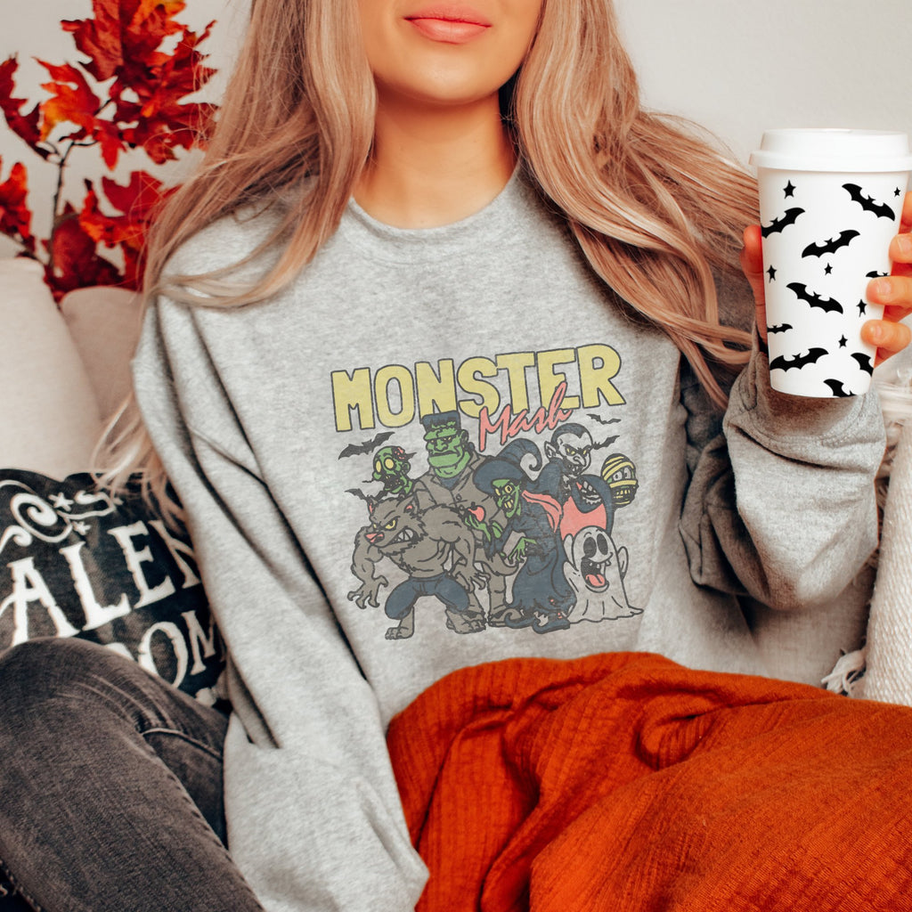 Monster Mash Halloween Sweatshirt - Trendznmore