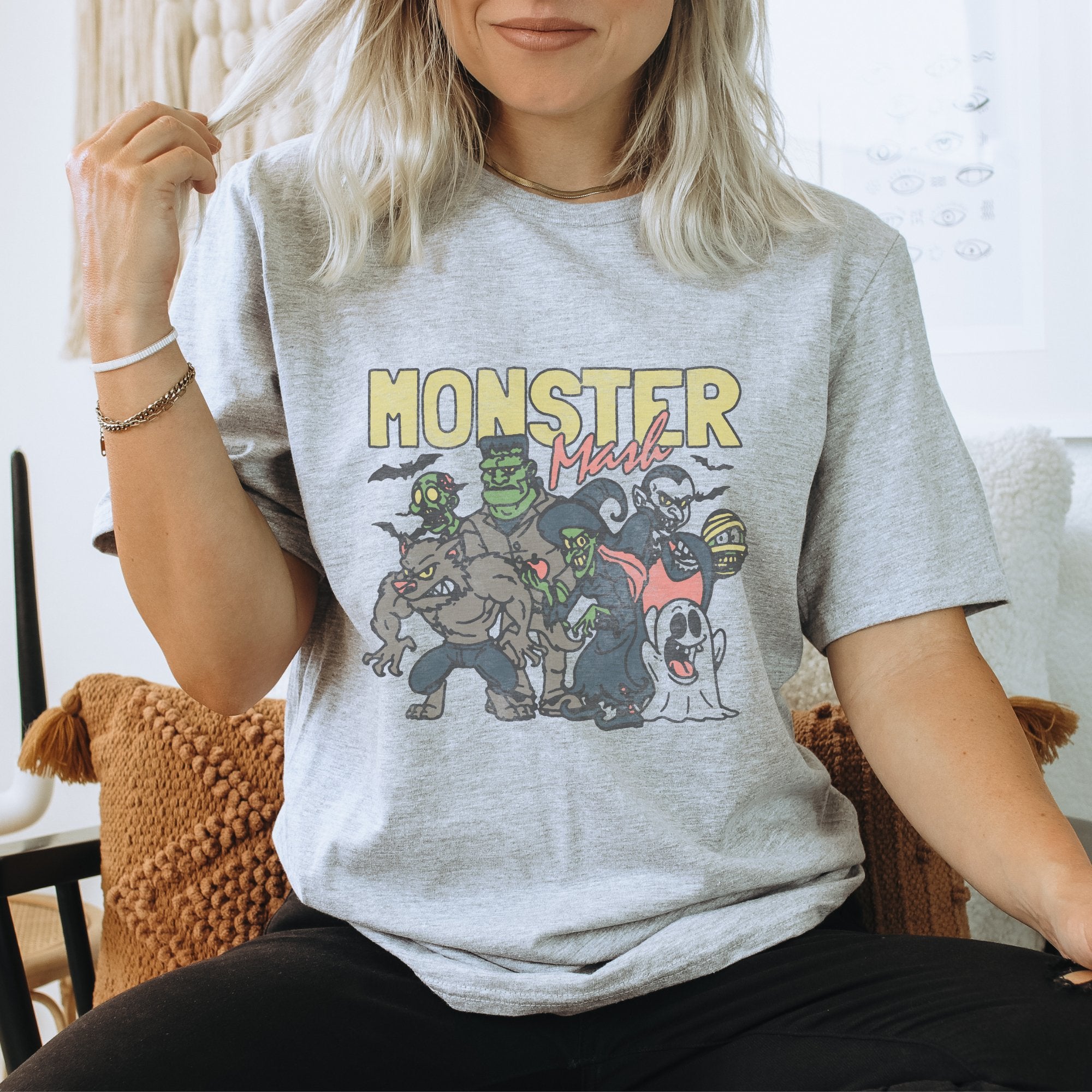 Monster Mash Halloween T-Shirt - Trendznmore