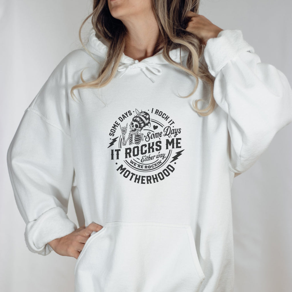 Motherhood, It Rocks Me Hoodie - Trendznmore